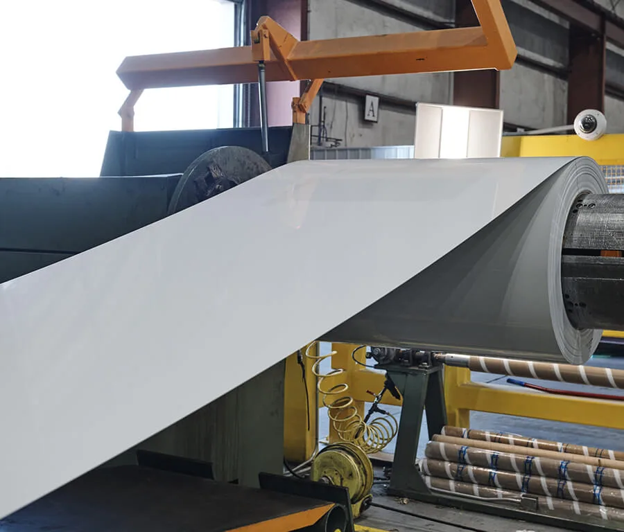 Линия по производству предварительно окрашенных алюминиевых рулонов