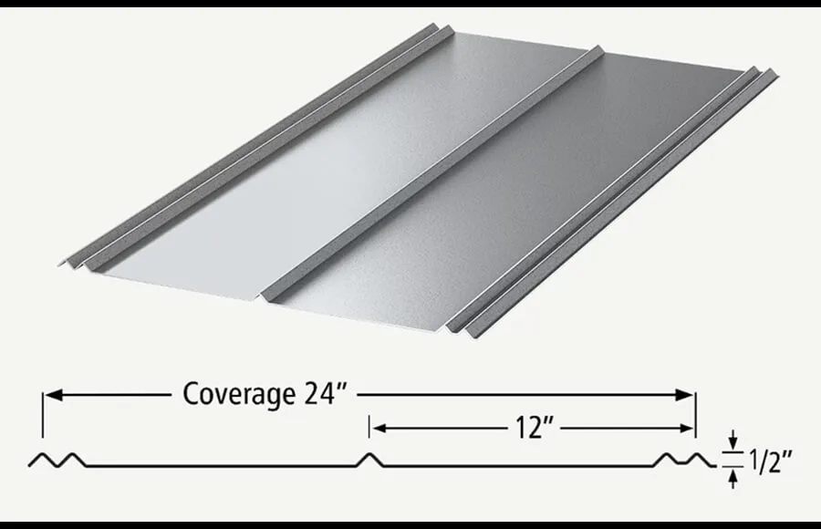 5V metal roofing panel