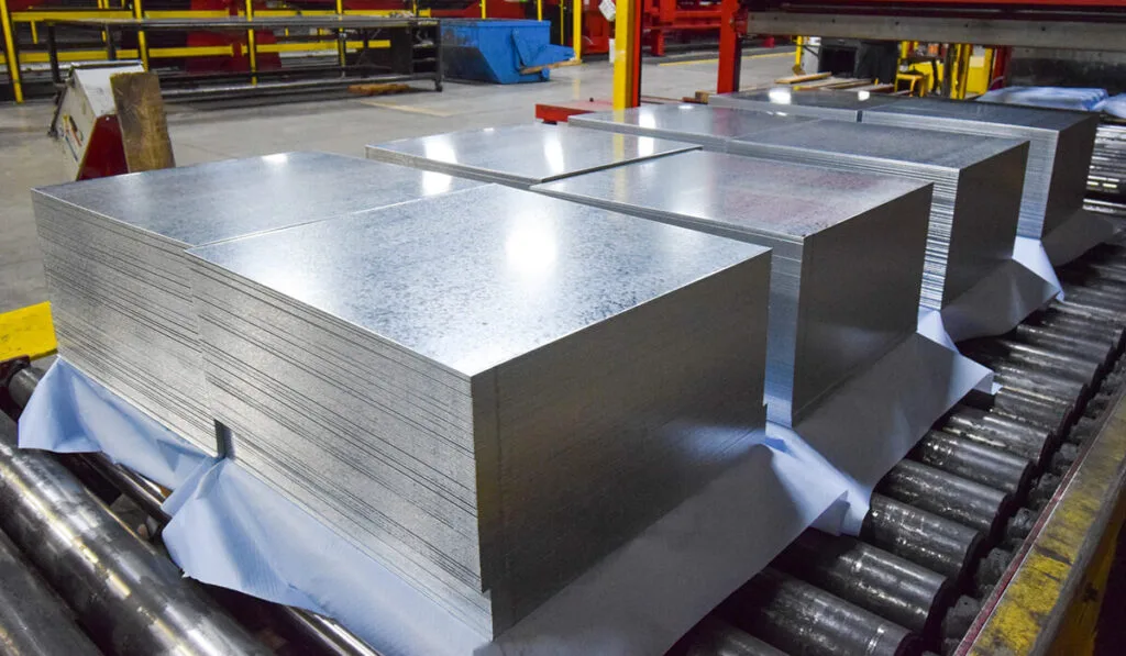 LIGNE DE COUPE À LONGUEUR Produits finis