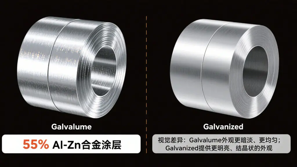 Galvalume vs. Galvanizado