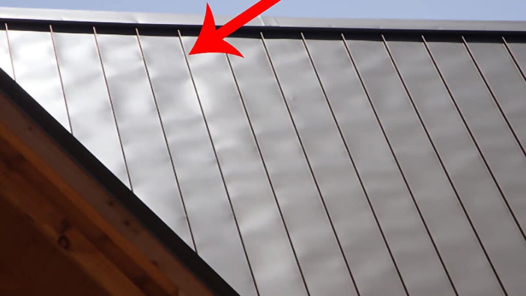 Top Common Metal Roofing Problems & Fixes 2 Oil Canning (Visible Waviness)