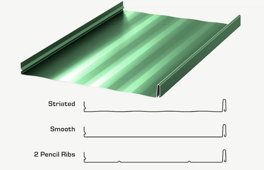 SL150 – Snap Lock Standing Seam Roof Panel