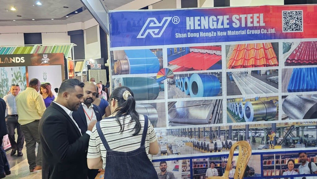 Hengze Steel at Sri Lanka Expo 2025 8 Sri Lanka official certificate2