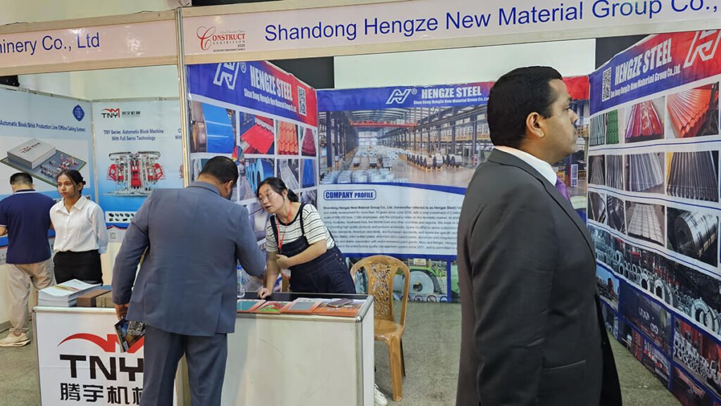 Hengze Steel at Sri Lanka Expo 2025 7 Sri Lanka official certificate3