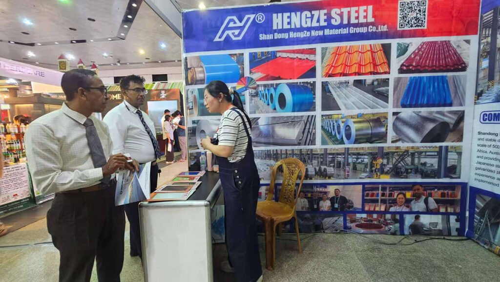 Hengze Steel at Sri Lanka Expo 2025 6 Sri Lanka official certificate4