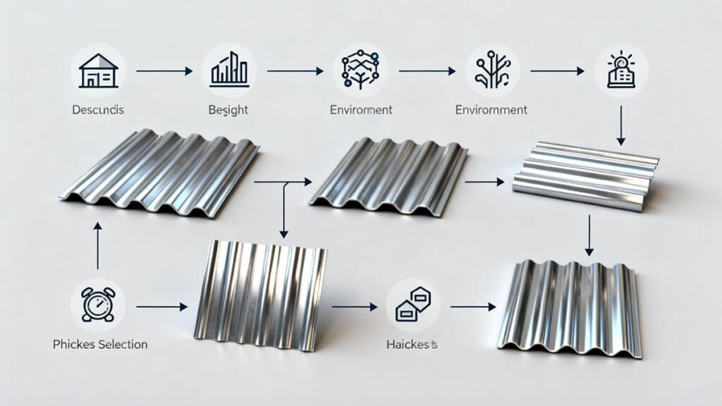 Selection Guidelines for Roofing and Cladding