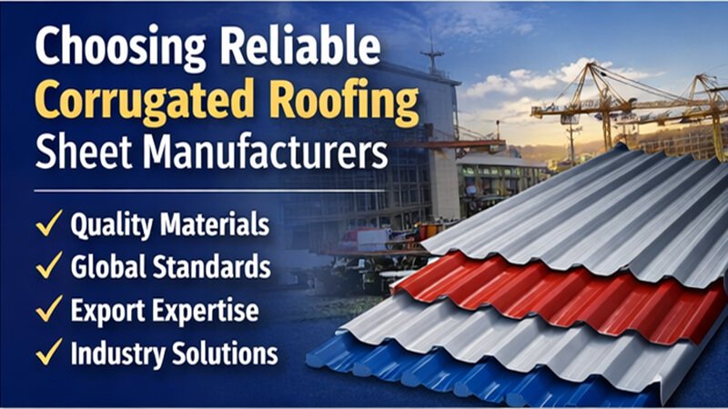 Choosing Reliable Corrugated Roofing Sheet Manufacturers