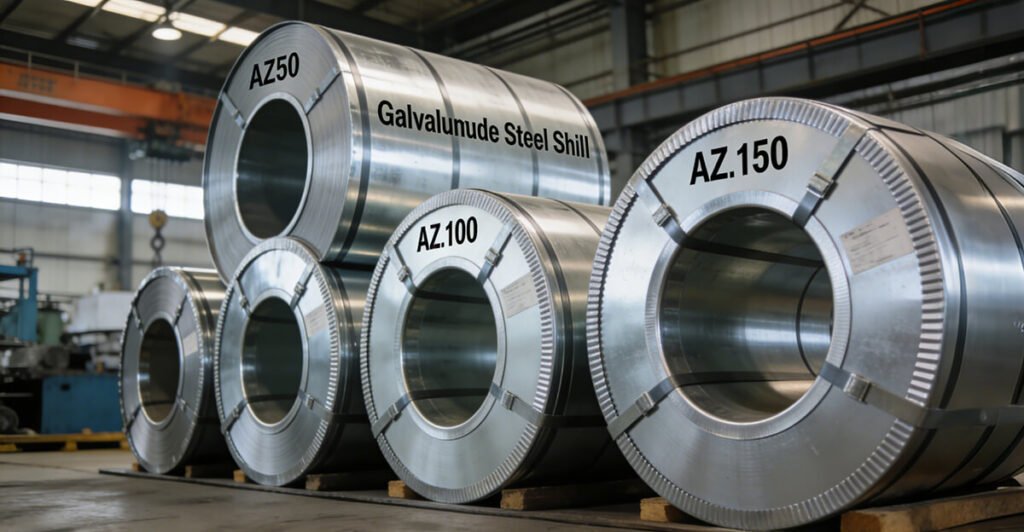 Galvalume Steel Coils Thickness Guide AZ50, AZ100, AZ1501