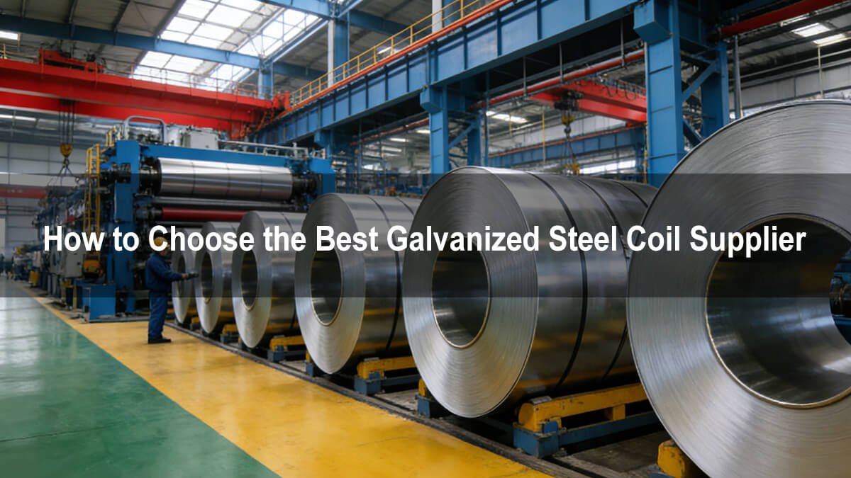 How to Choose the Best Galvanized Steel Coil Supplier in China