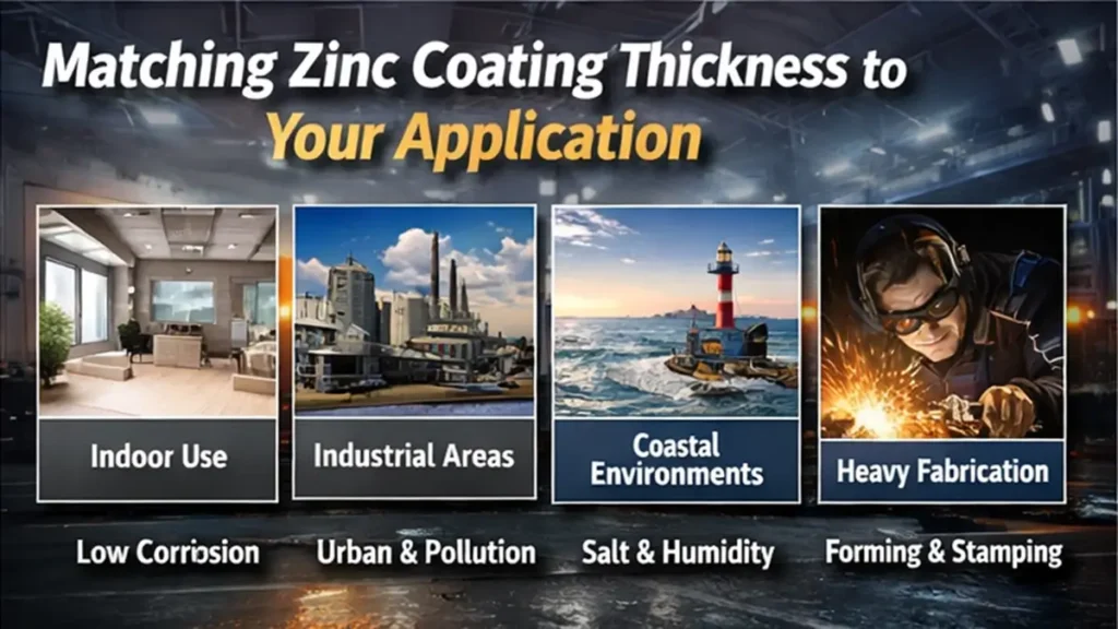 Matching Zinc Coating Thickness to Your Application