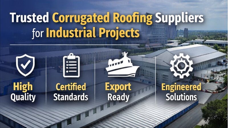 Trusted Corrugated Roofing Suppliers for Industrial Projects