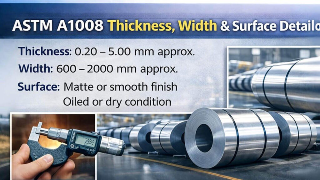 ASTM A1008 THINCKNESS