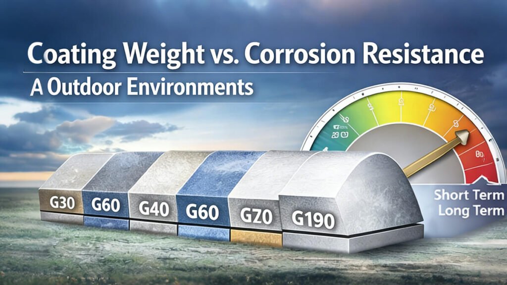 Coating Weight vs Corrosion Resistance