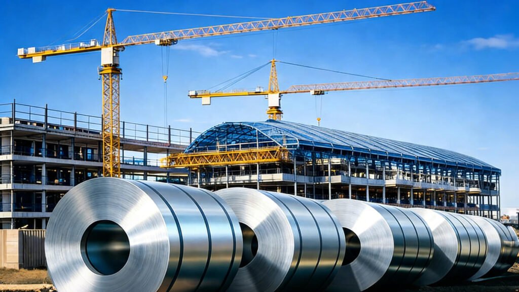 Steel Coil Uses in Construction and Infrastructure