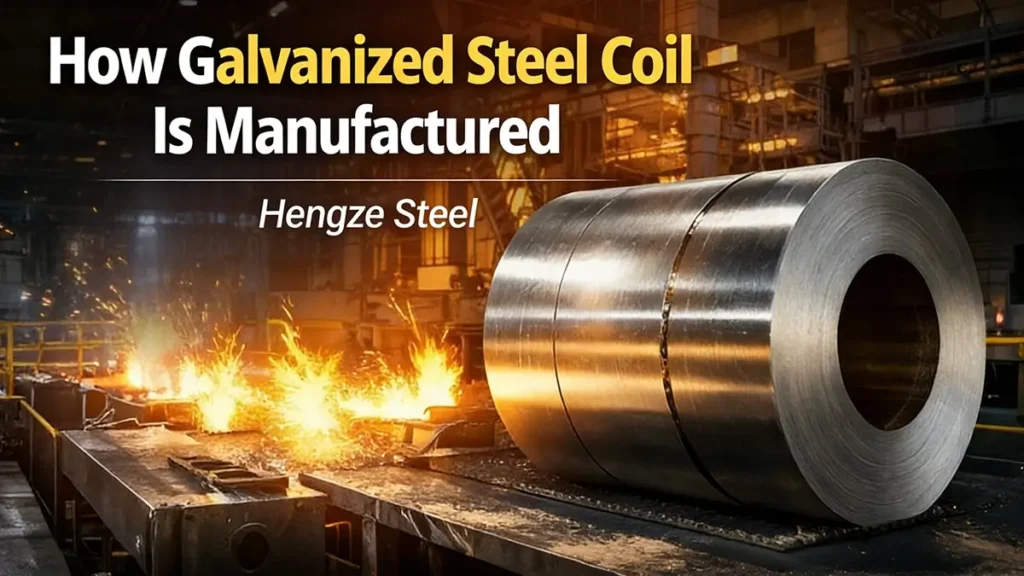 How Galvanized Steel Coil Is Manufactured