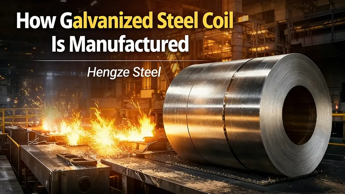 How Galvanized Steel Coil Is Manufactured