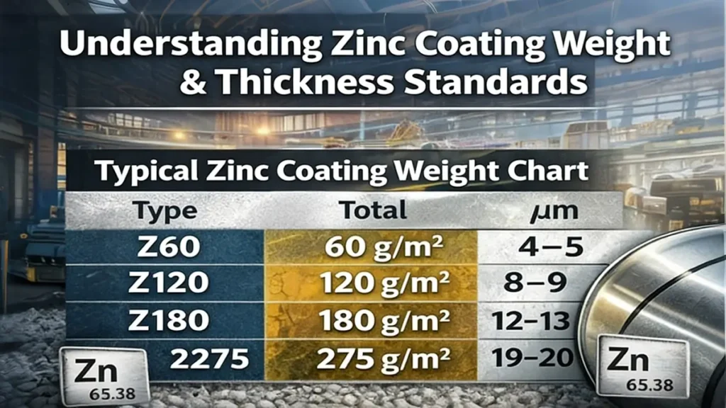 Understanding Zinc Coating Weight & Thickness Standards