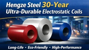 Hengze Steel 30-Year Ultra-Durable Electrostatic Coils