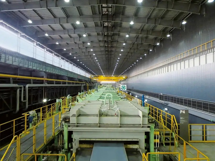 Cold rolling and heat treatment