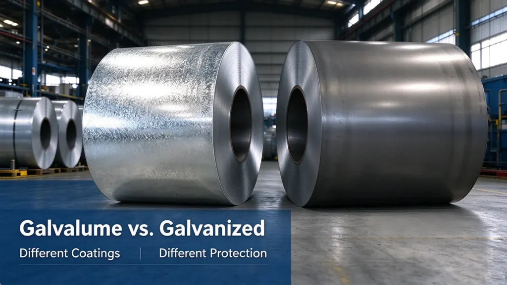 Galvalume vs Galvanized