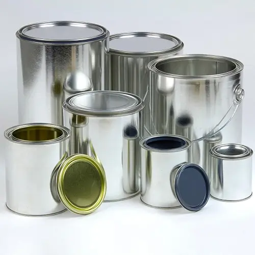 Paint and chemical containers Applications