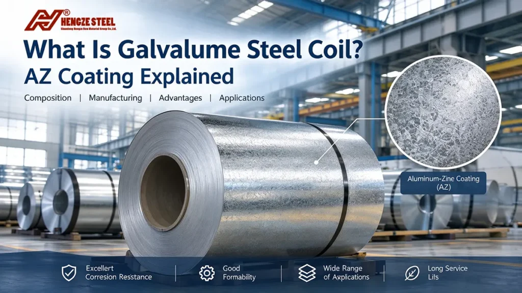 What Is Galvalume Steel Coil AZ Coating Explained