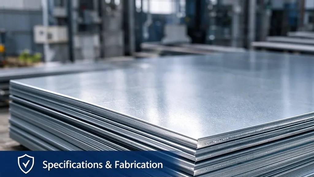 Zn-Ai-Mg Coated Steel Specifications & Fabrication